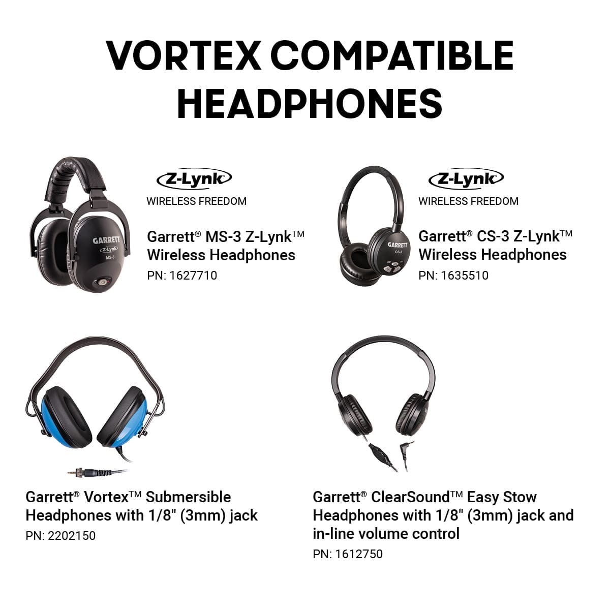Bursa Garrett Vortex VX9 Dedektör - Z-Lynk uyumu, hedef sesinin gecikmesiz ve daha kontrollü takip edilmesini sağlar.